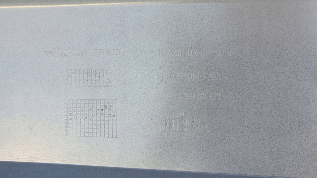 фото №8, Mini countryman f60 бампер перед оригинал новый