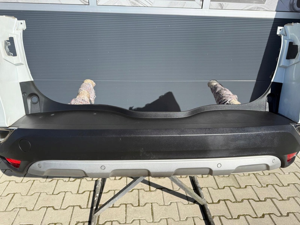 фото №9, Renault espace v бампер задний kompletny 6xpdc цвет teqnc белый перламутр