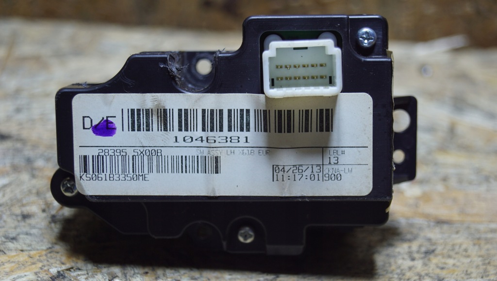 фото №8, Панель управление радио nissan navara d40 lift 283955x00b