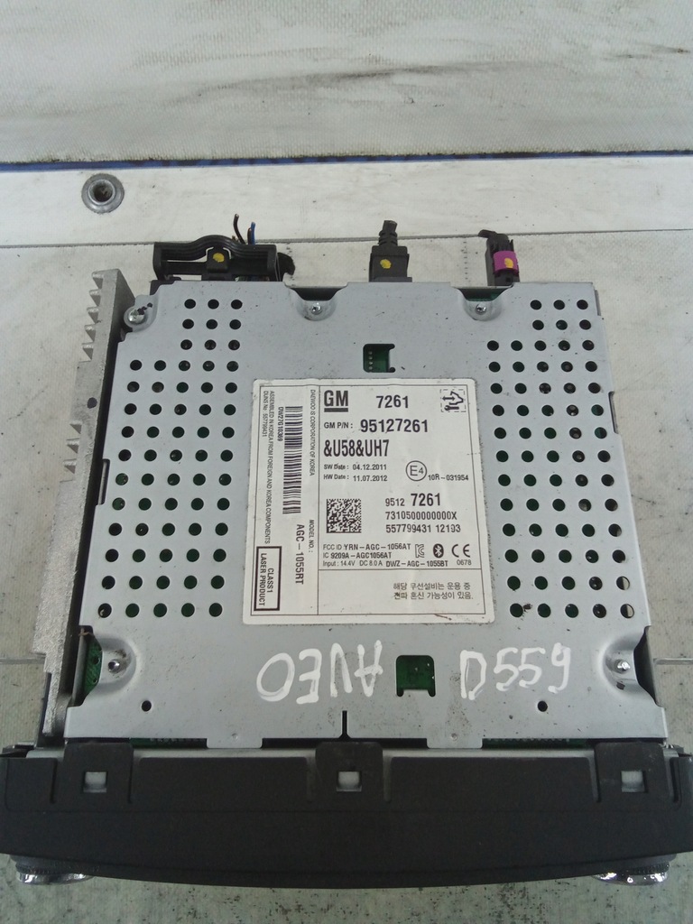 фото №2, D959 радио aveo t300 95127261