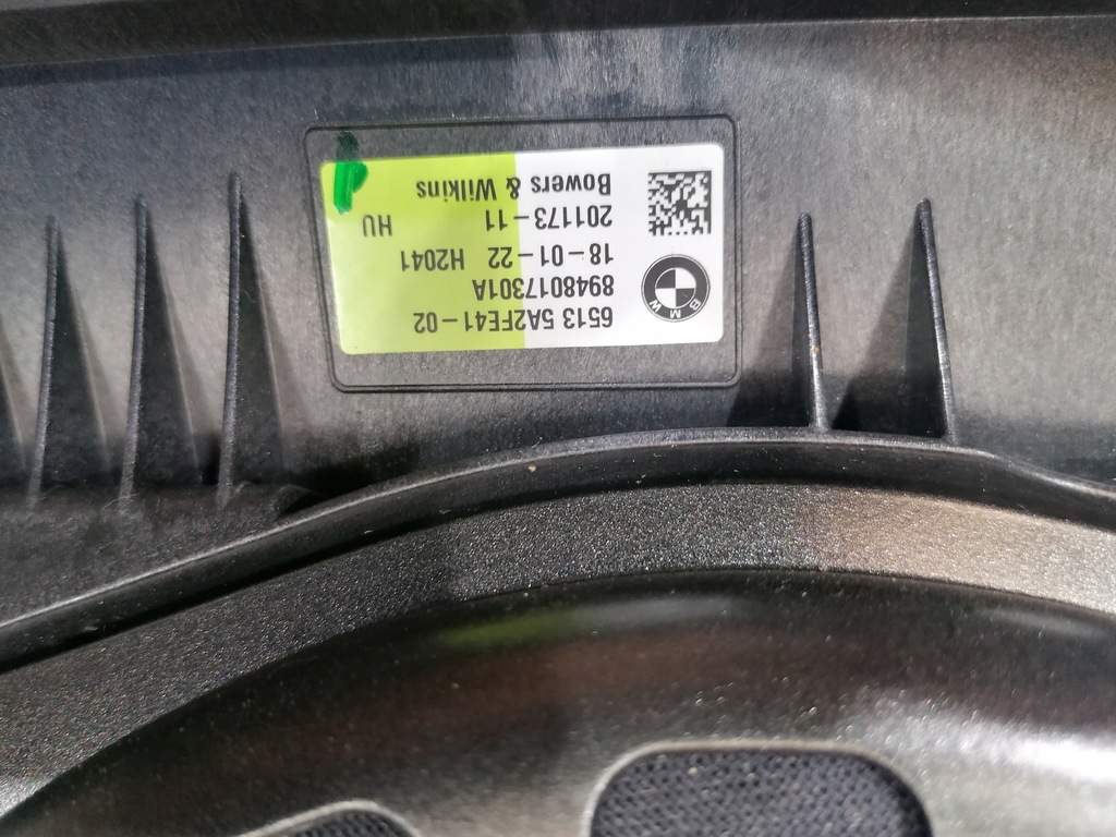 фото №12, Bmw 7 g70 комплект аудио усилитель alev 4 динамики bowers & wilkins