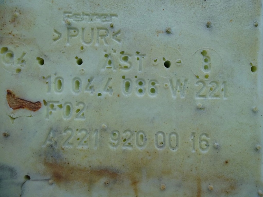 фото №6, Mercedes s w221 05-13 спинка сидіння задня шкіра