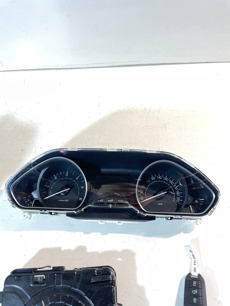 фото №10, Набір стартовий імобілайзер лічильник бортовий комп'ютер bsi peugeot 208 i 1.5 9819849680