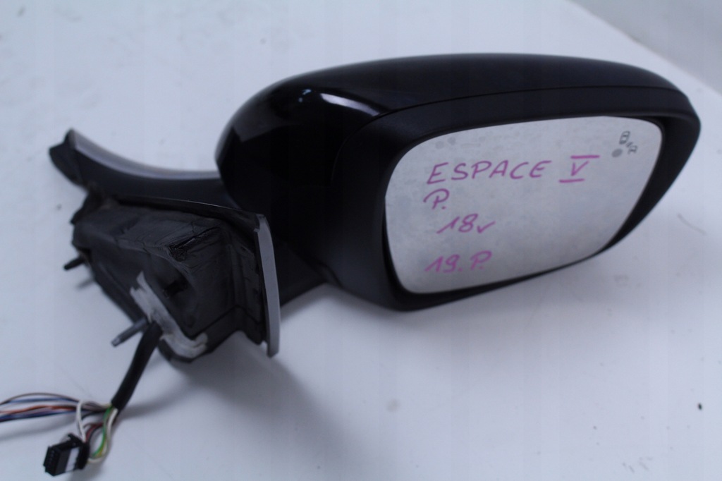фото №3, Зеркало правое 19 pin renault espace v 18r.