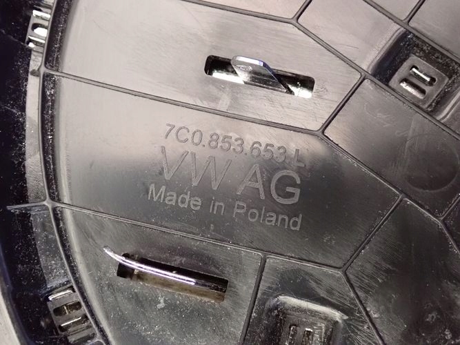 фото №14, Vw crafter ii 17- решётка радиатора решётка радиатора 7c0853653