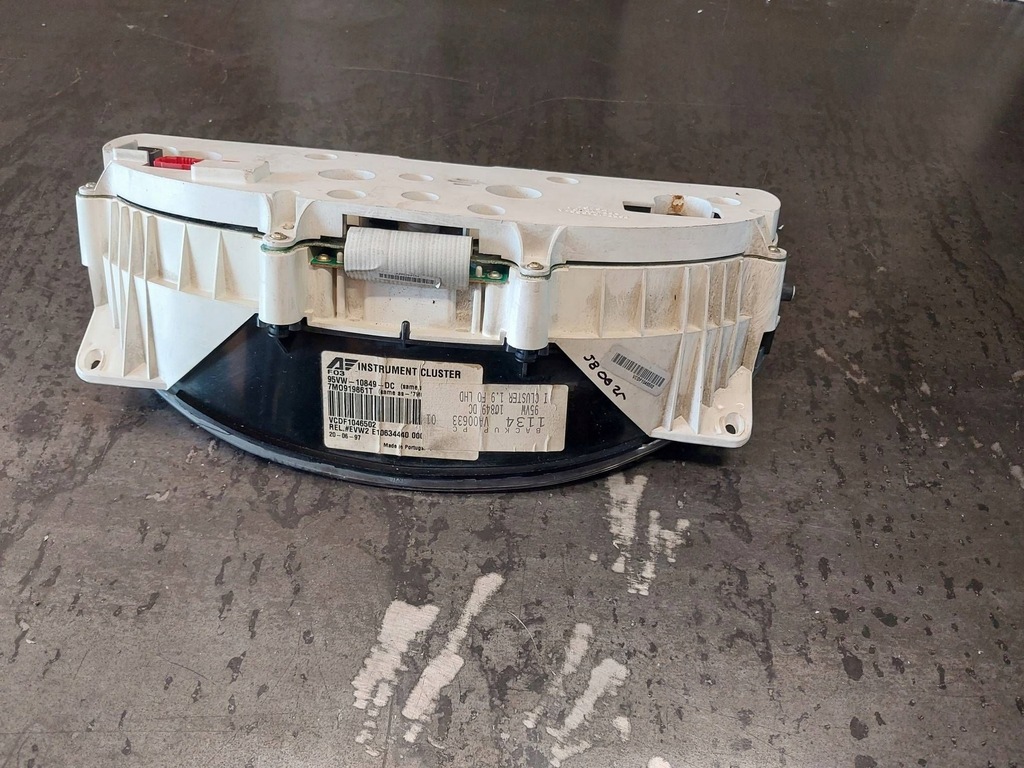 фото №6, Лічильник / спідометр ford galaxy 7m0919861t 95vw-108490-dc