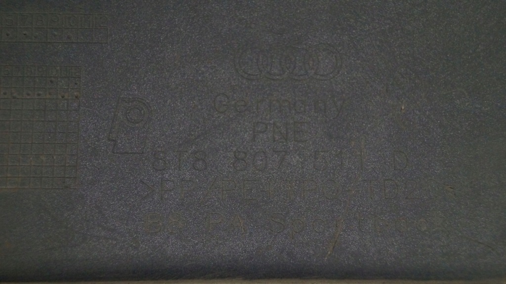 фото №8, Audi a5 8t8 sportback lift 12-16 бампер задний задняя d30