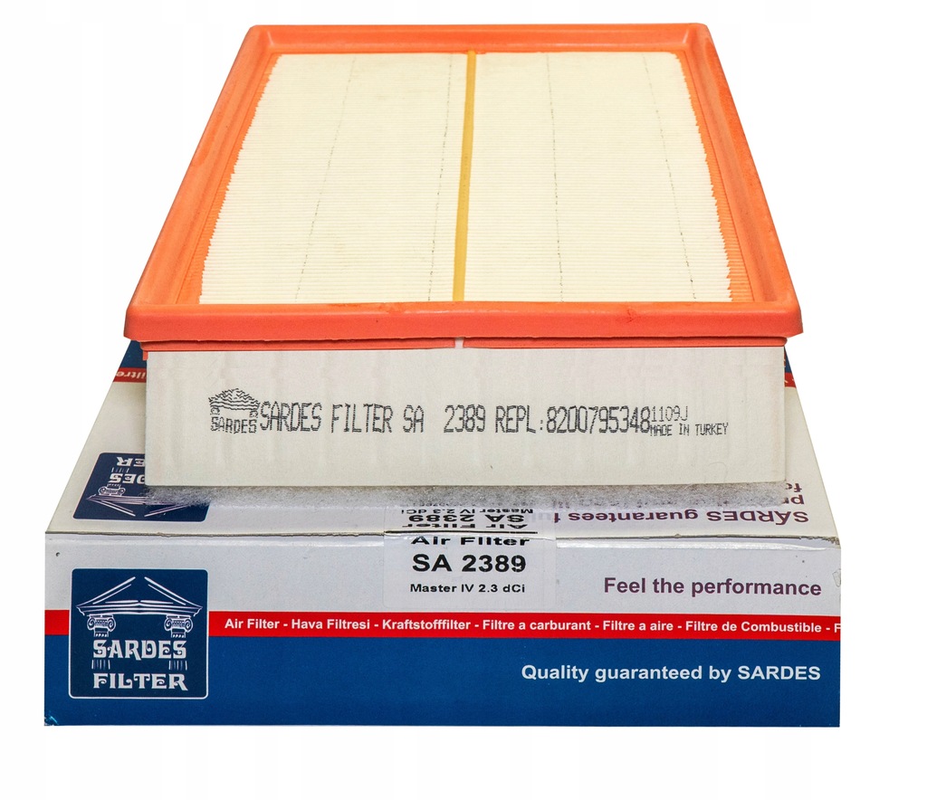 фото №1, Фільтр повітря renault master iii 2.3dci, master iv 2.0dci, з губка