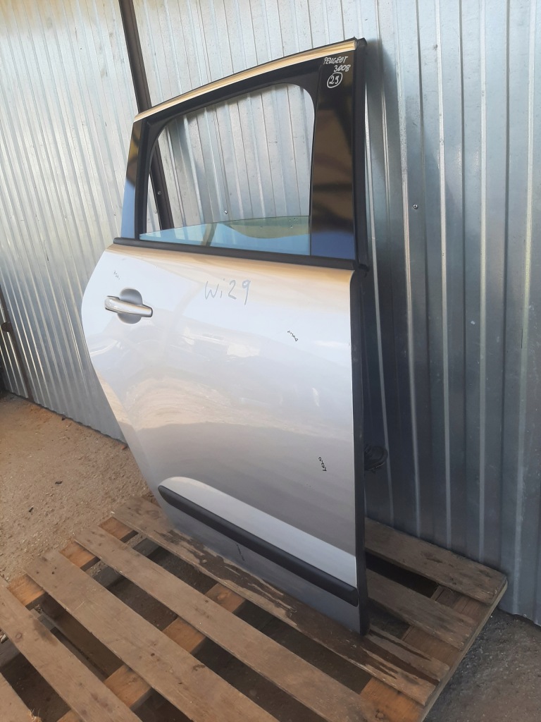фото №11, Дверь правое задняя peugeot 3008 i lata 2009-2012 цвет ezrc
