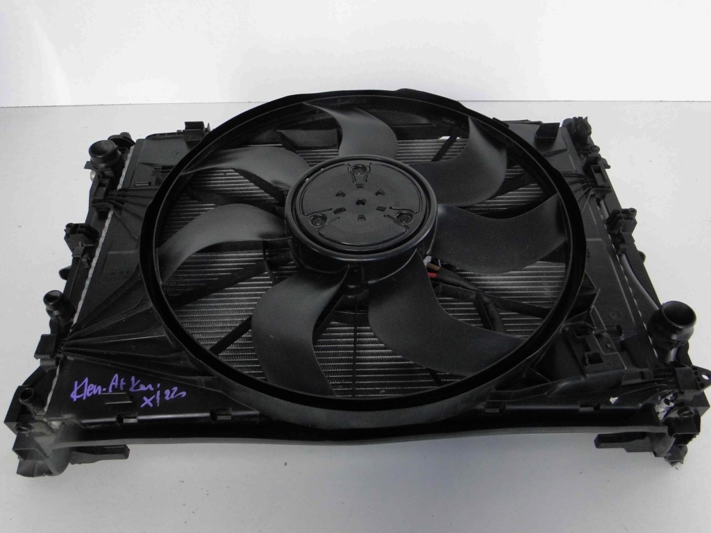 фото №7, Mercedes комплект радиатор воды кондиционера вентилятор glc 253 x253 c253