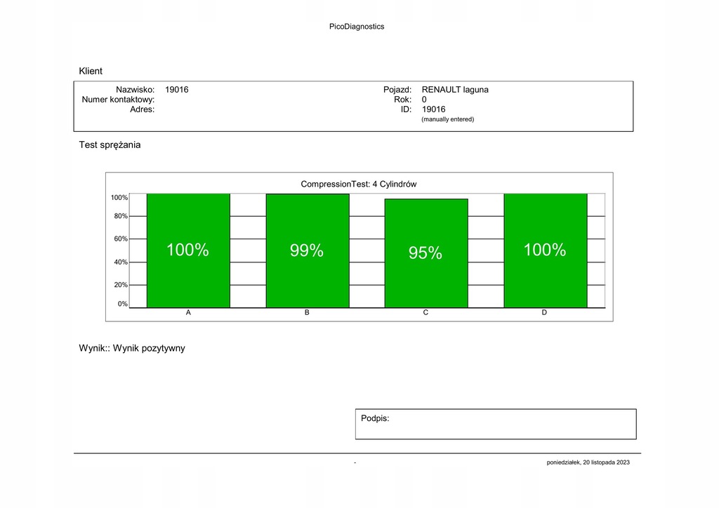 фото №6, Renault laguna ii 1.8 120km двигатель f4p770 testowan