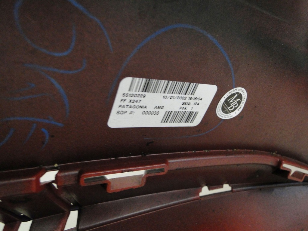 фото №14, Mercedes glb x247 247 бампер передній amg перед na датчики pts