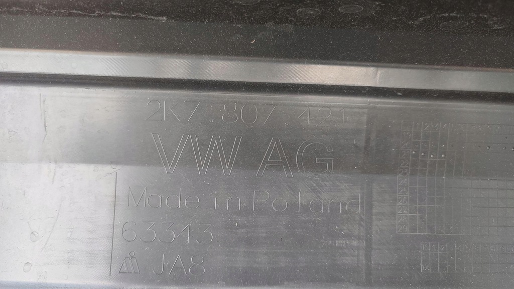 фото №9, Vw caddy v бампер задній задня 2k7807421