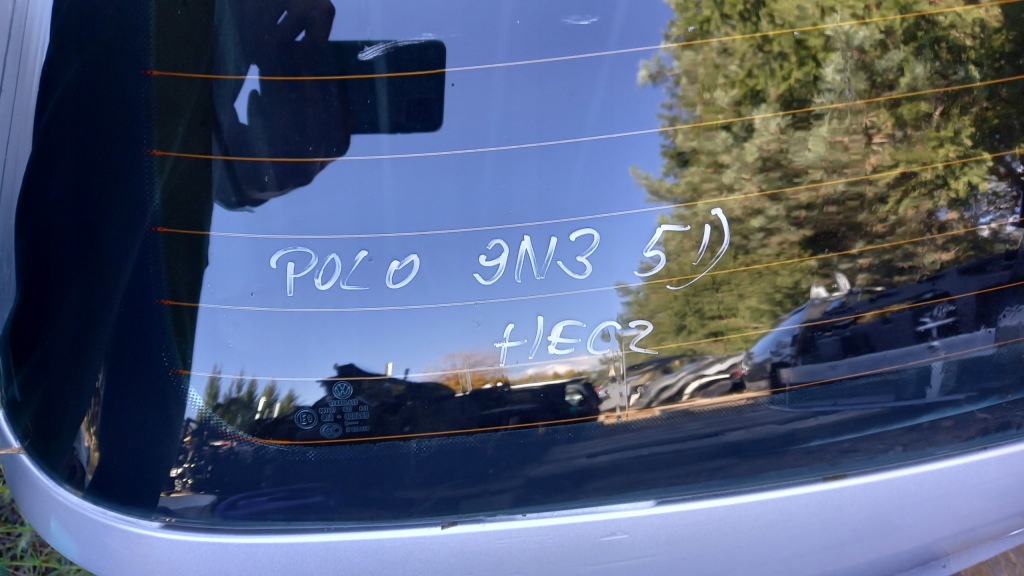 фото №7, Крышка багажника задняя задняя багажника крышка vw polo 9n la7w комплект