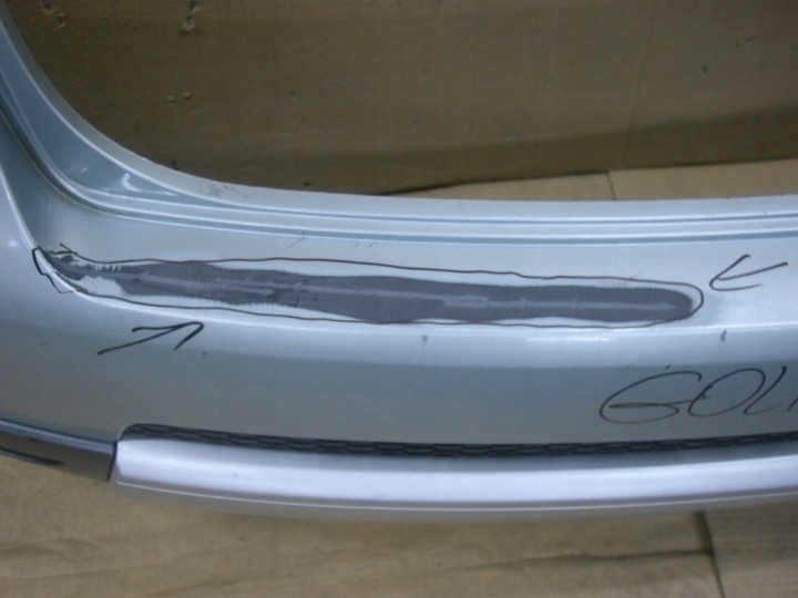 фото №4, Vw golf v plus cross бампер задняя