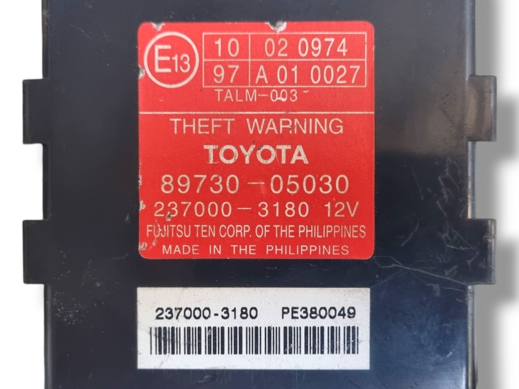 фото №6, Набор стартовый toyota avensis 2 t250 facelift 2006 89661-05c82