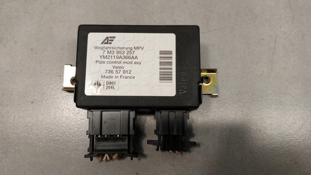 фото №1, Модуль імобілайзер sharan 1.9 tdi lift 7m3953257