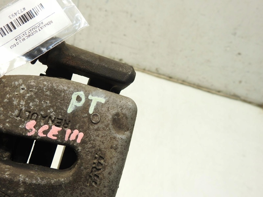 фото №2, Супорт гальмівний правий задня renault scenic iii 2.0 dci 32338814