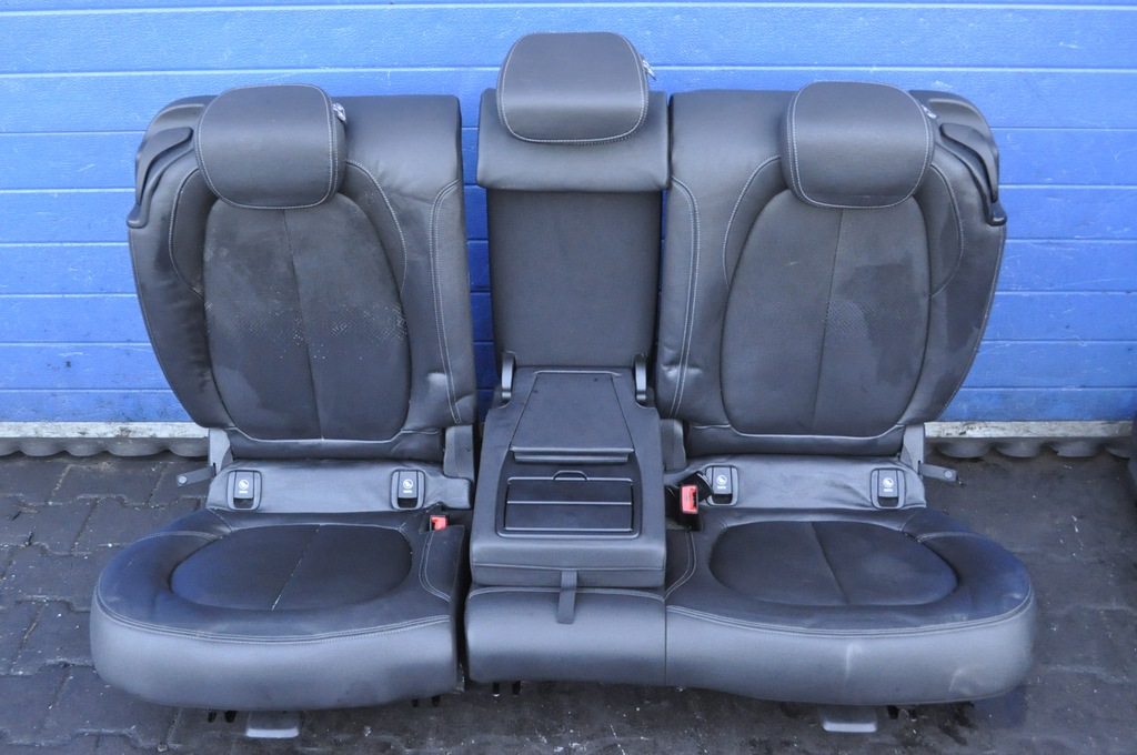 фото №7, Bmw f46 gran tourer сидіння заднє сидіння шкіра uk