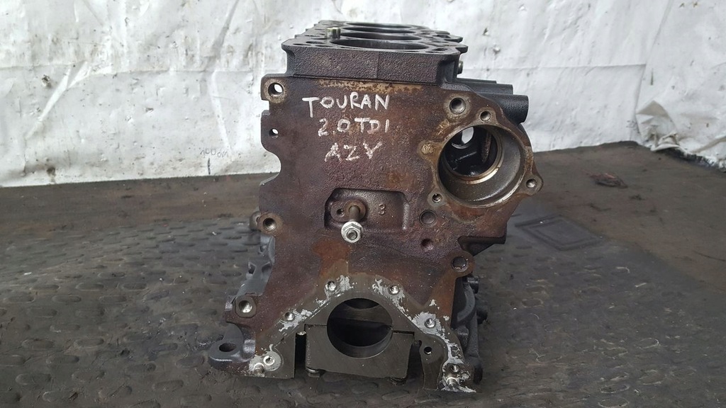фото №7, Блок двигуна azv vw touran 2,0 tdi