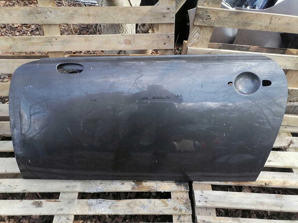 фото №1, Дверь левый перед mini cooper r50 r53 dark silver