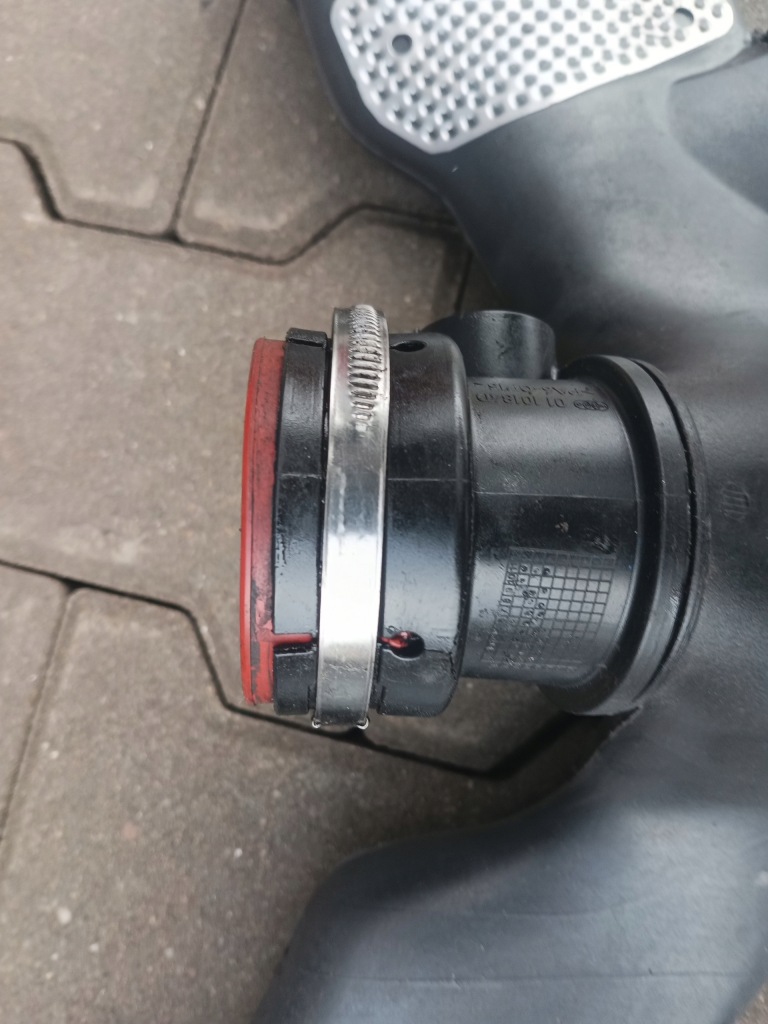 Купити Mercedes w221 w164 om642 3.0 cdi труба повітрозабірник витратомір 6420908237 cała