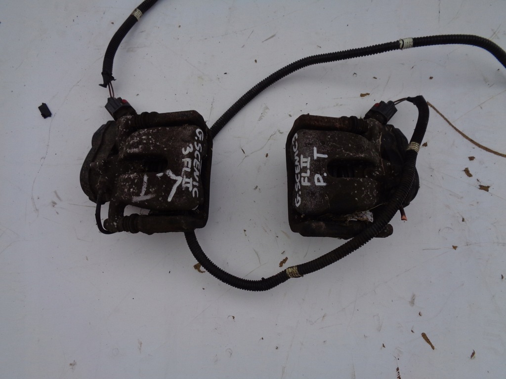 фото №1, Суппорт правый задняя el renault grand scenic 3 iii fl