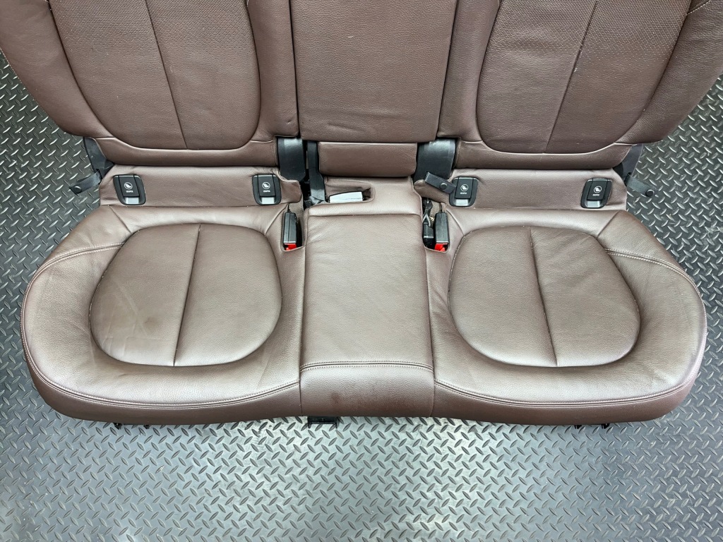 фото №10, Сидіння заднє сидіння обшивки bmw x1 f48 електричний підігрів пам'ять europa коричневі