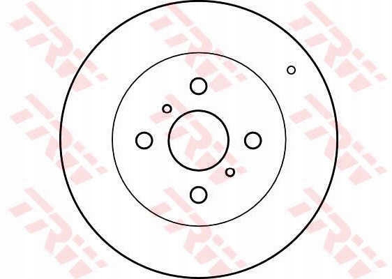 фото №5, Гальмівні диски гальмівні колодки перед trw toyota yaris verso
