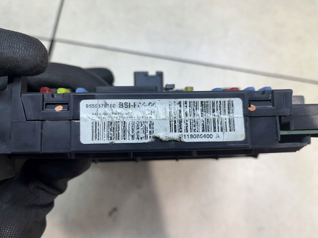 фото №7, Блок управления модуль bsi peugeot 1007 1.4 16v 9659579180