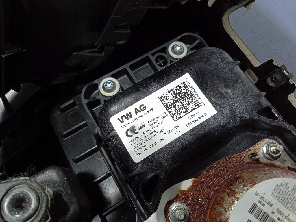 фото №15, Skoda kodiaq i 16- панель приладів консоль eu po спрацюванні 566857007a