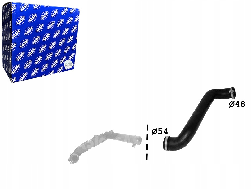 фото №1, Шланг радиатора ford galaxy ii mondeo iii mondeo iv s-max 2.0d