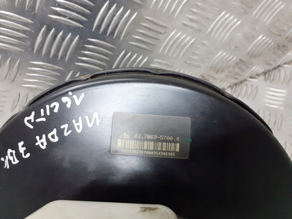 фото №6, Усилитель тормозов тормозные с насос mazda 3 bk 1.6 citd