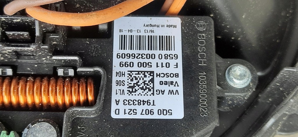 фото №7, Резистор резистор вентилятор воздуходувка seat leon iii 5q0907521d