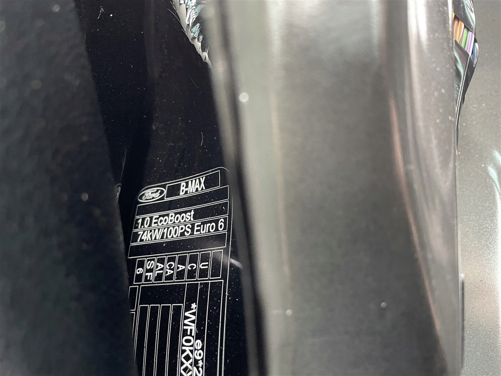 фото №10, Кришка багажника задня задня багажника ford b-max lift sf чорний металік 12-18