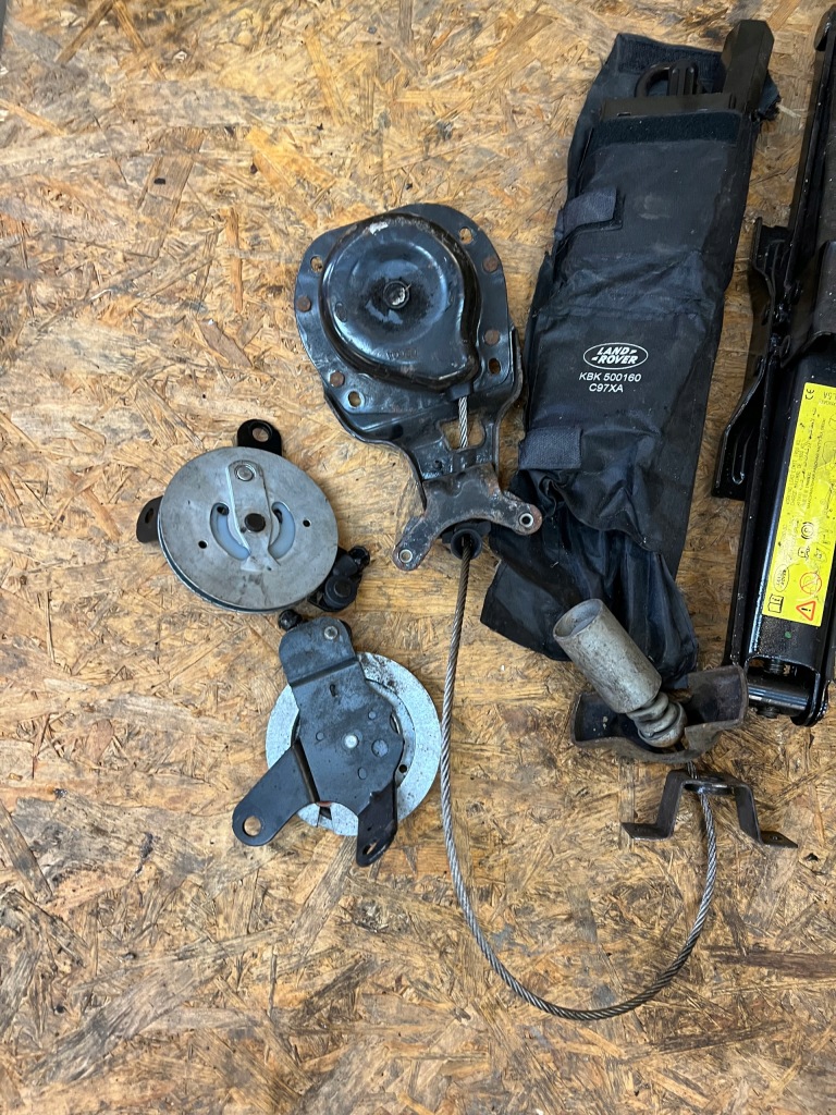 фото №2, Підйомник колеса запасного домкрат discovery iv