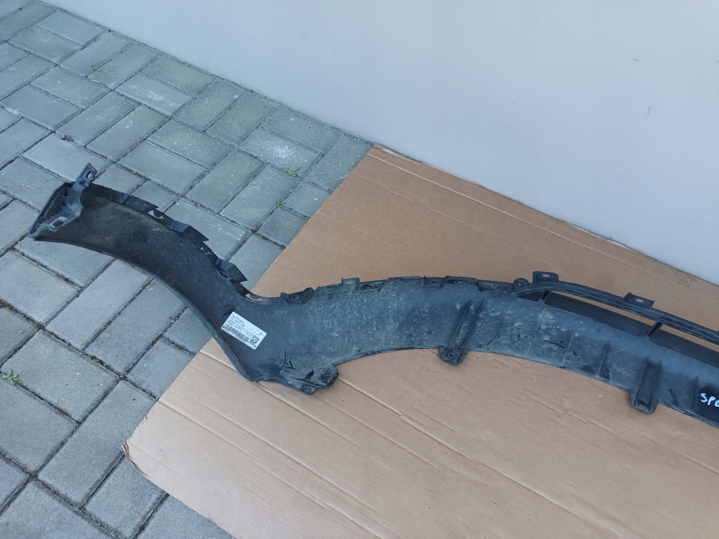 фото №7, Спойлер бампер перед kia sportage iii накладка