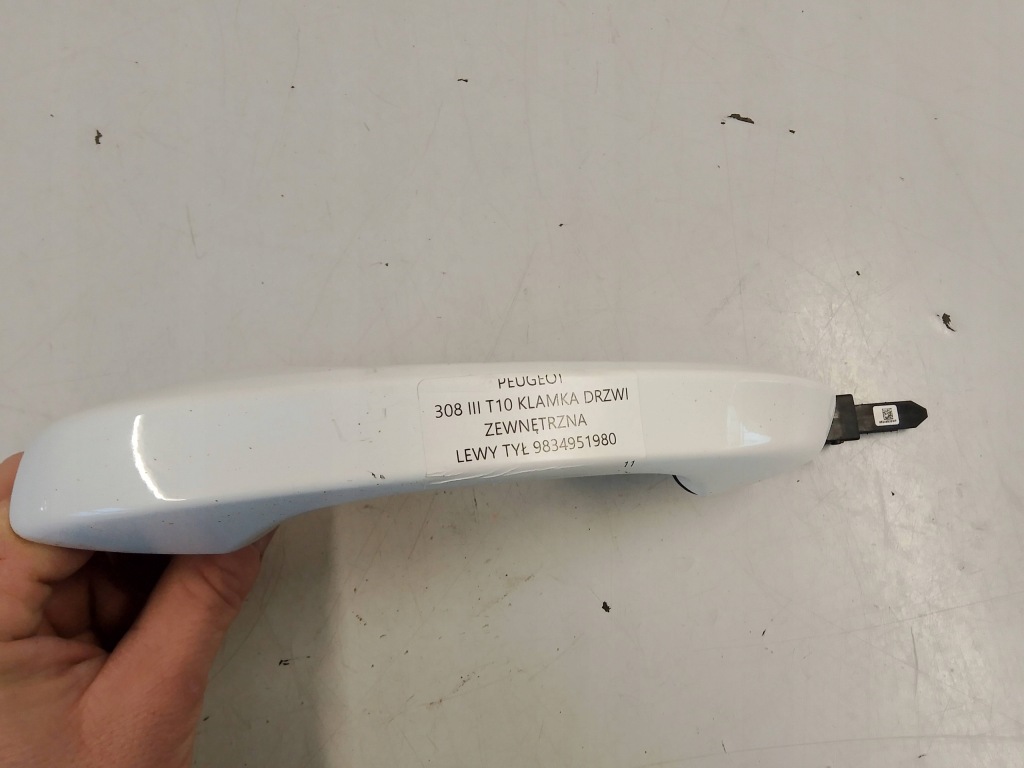 фото №3, Peugeot 308 iii ручка дверь наружная левый задняя