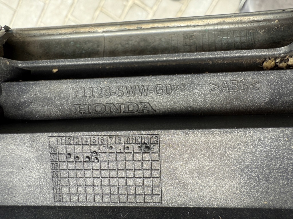 фото №8, Решітка радіатора радіатора решітка радіатора бампер honda cr-v iii 71128-sww-g0 71121-sww-g0