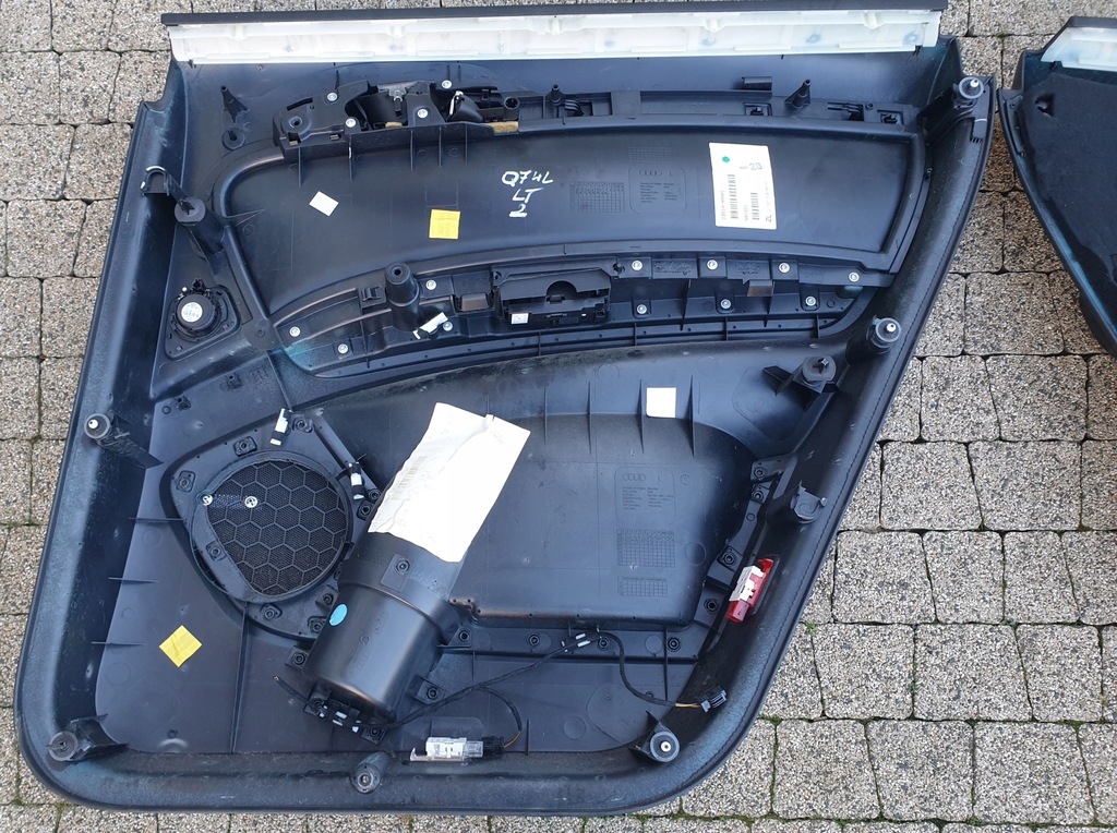 фото №8, Audi q7 4l обшивка обшивки оббивка двері задня задніх bose права ліва oryg