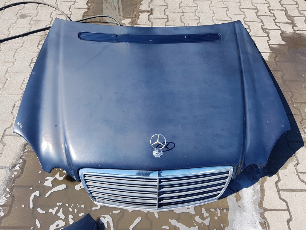 фото №1, Mercedes e klasa w211 02-06r капот решётка радиатора