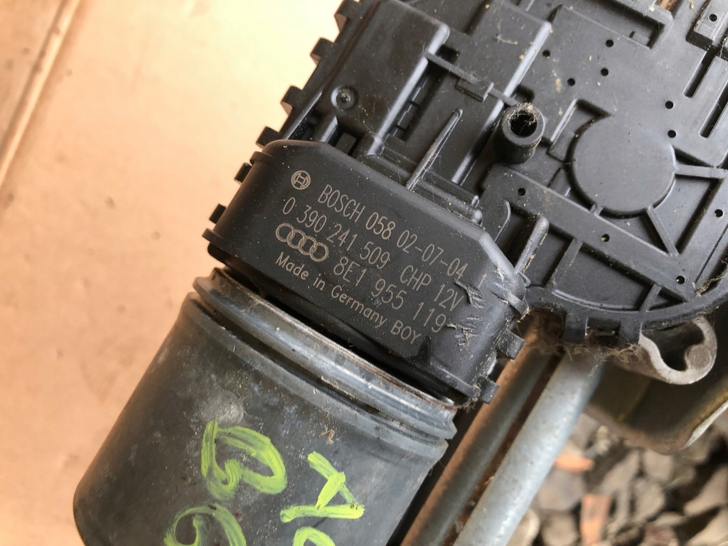 фото №7, Механизм дворник моторчик audi a4 b6 00-06