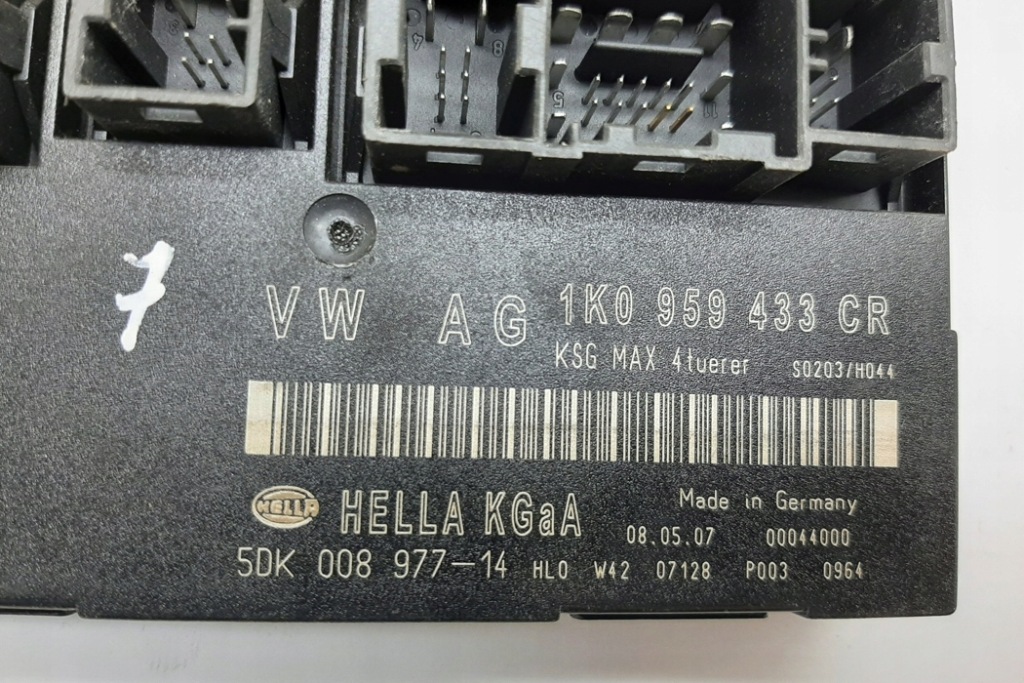 фото №1, Модуль комфорту skoda octaviaii 1z3 1k0959433cr 2007