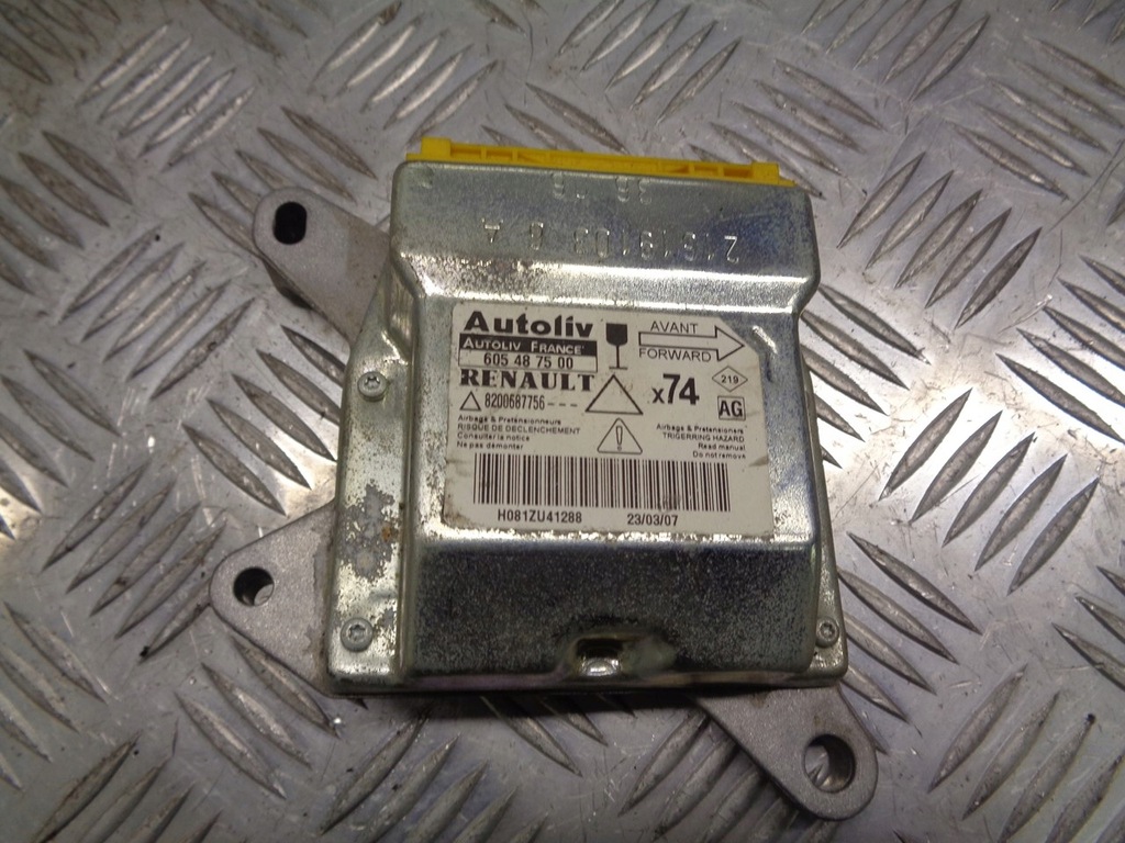 фото №1, Модуль подушка безпеки renault laguna ii 8200687756