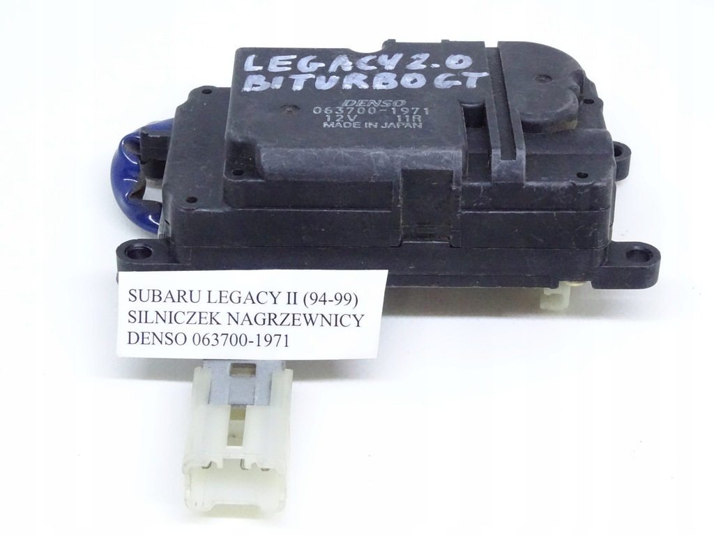 фото №5, Subaru legacy ii моторчик отопителя 063700-1971