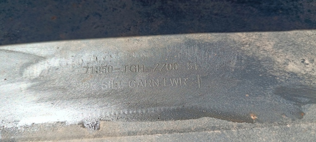 фото №7, Порог молдинг порог honda civic x type r 16-21rok