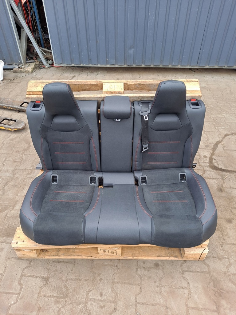 фото №8, Сиденья заднее сиденье amg czerwona nić mercedes a klasa w177