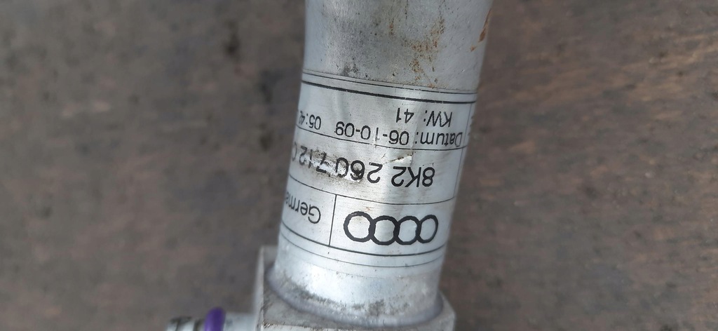 фото №5, Шланг кондиционера audi a5 8t 8k2260712c