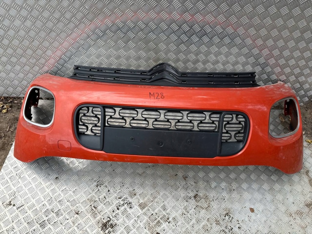 фото №1, Citroen c3 aircross 18- бампер перед оригинал