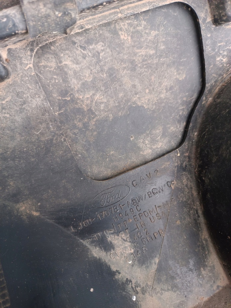 фото №14, Ford escape 20- бампер задняя 4xpdc yz lj6b-17d781-abw usa